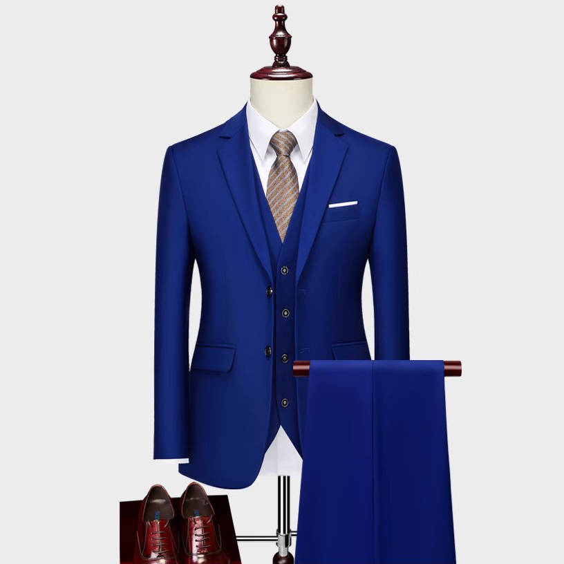 Smoking Trois Pièces Classique Avec Gilet Pour Mariages Et Événements Professionnels