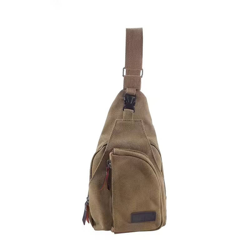 Sac Bandoulière En Canvas Amawinc Léger Main Libre Pour Déplacements Urbains Et Courses Quotidiennes