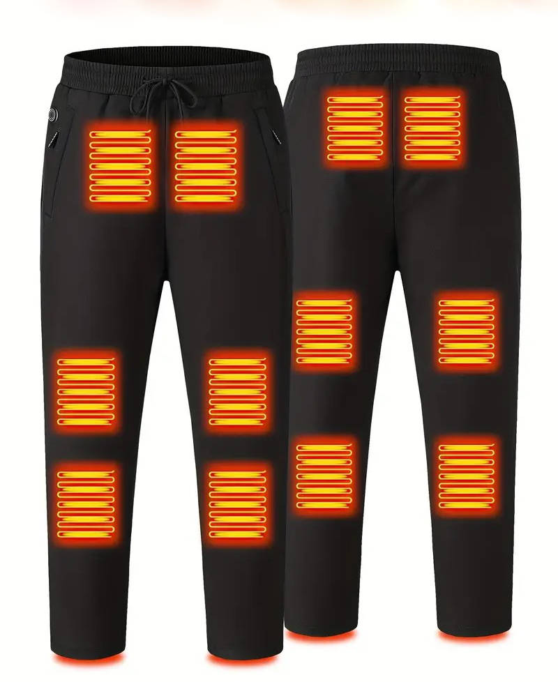 Pantalon Chauffant Pour Hommes Amawinc Avec Panneaux Chauffants Rapides Et Zones Personnalisables Pour Matins Froids