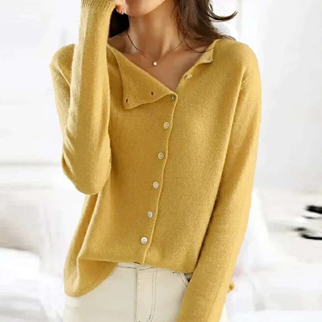 Amawinc Cardigan À Boutons En Tricot Doux Pour Un Style Quotidien Facile Et Superposition Simple