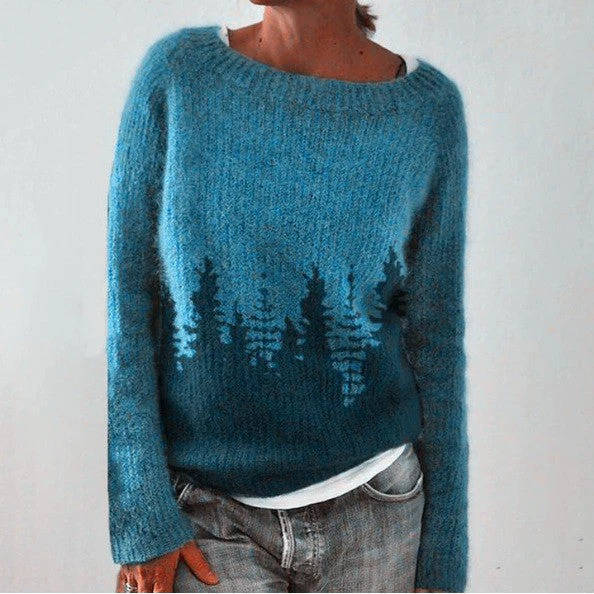 Pull En Laine Douce Pour Femmes Inspiré Nordique Motif Fair Isle Pour Confort Quotidien Chaleureux