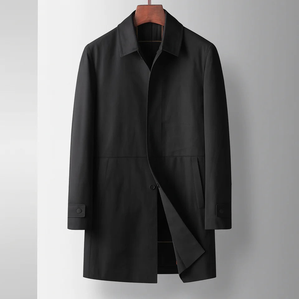Manteau Trench Mercer Amawinc Léger Pour Automne Coupe Polyvalente Et Légère Pour Superposer