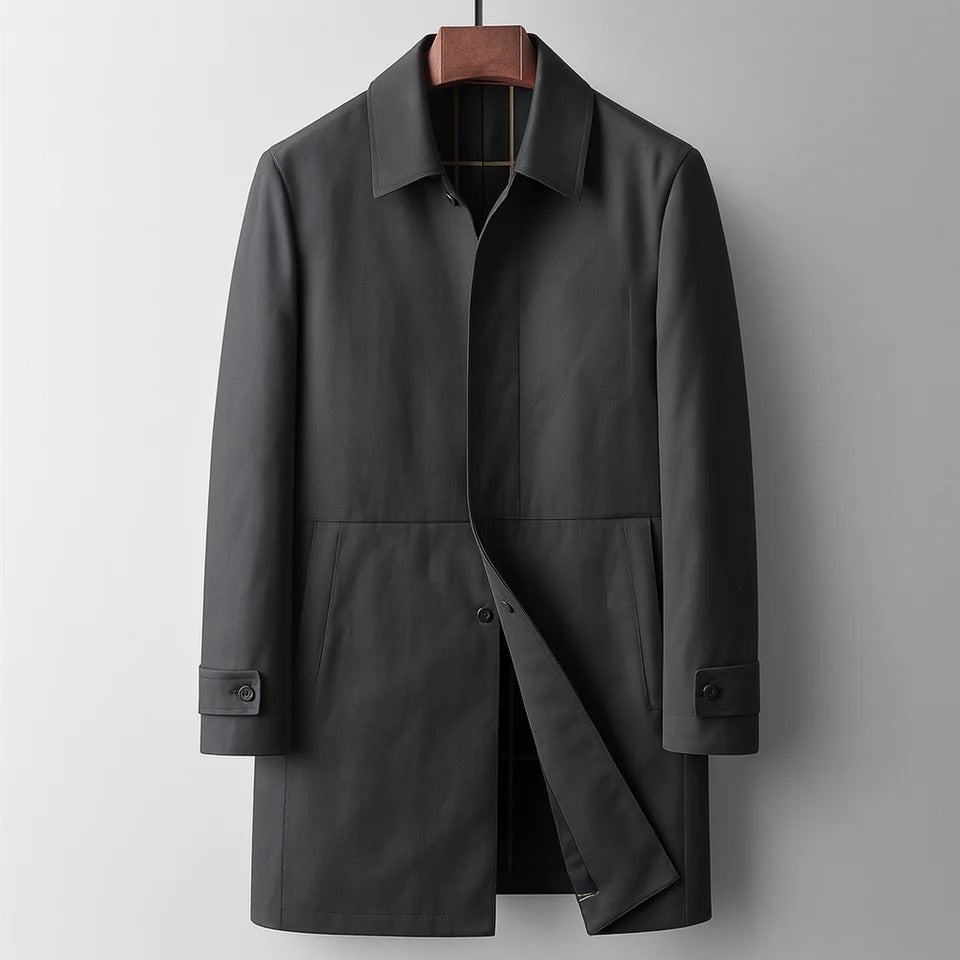 Manteau Trench Mercer Amawinc Léger Pour Automne Coupe Polyvalente Et Légère Pour Superposer