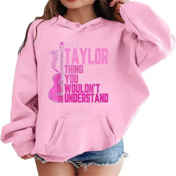 Sweat À Capuche Femme Oversize Graphique Devant Coton Doux Épaule Décontractée Confort Absolu