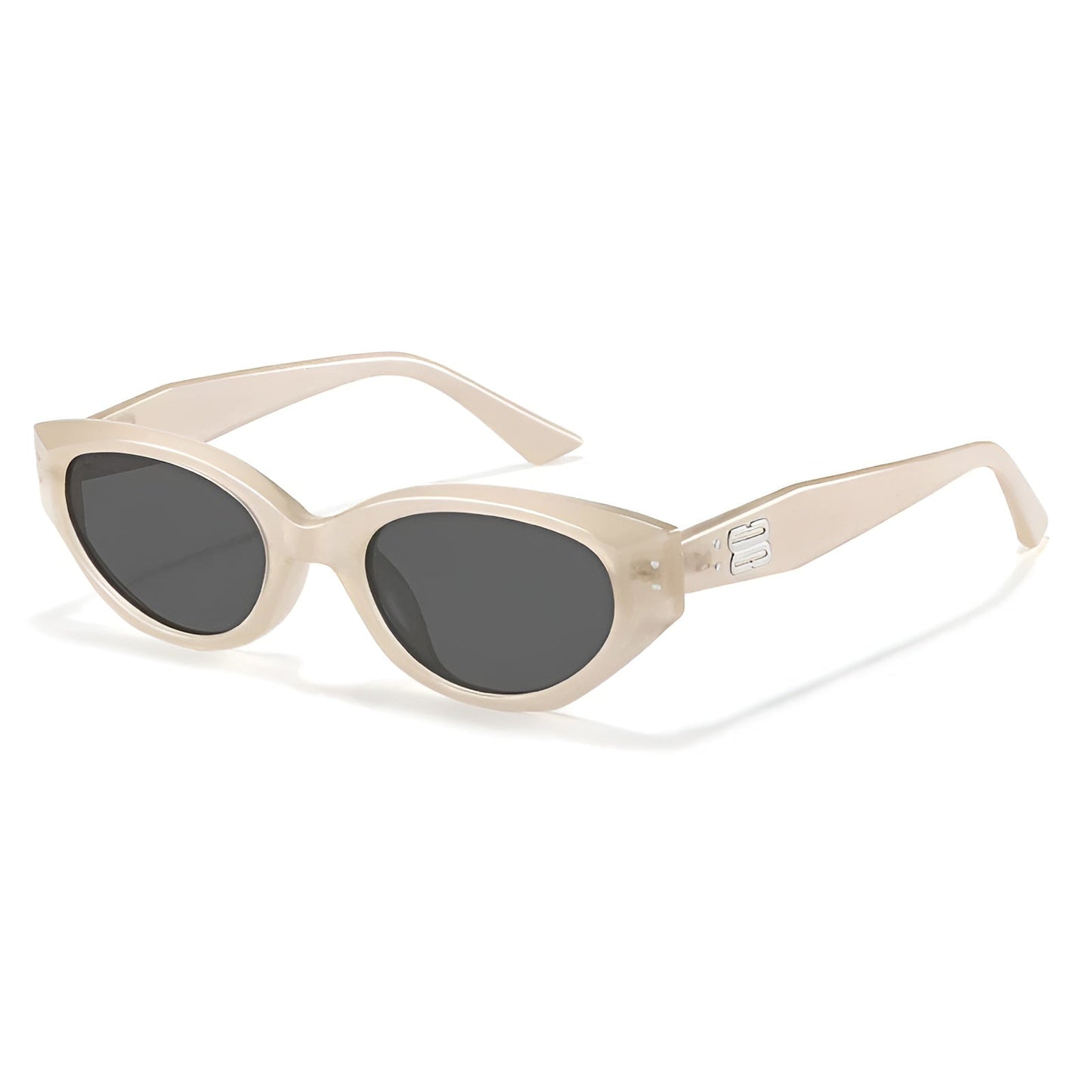 Lunettes De Soleil Polarisées Rome Cat Eye En Triacetate Avec Protection UV400 Et Fini Moderne Et Chic