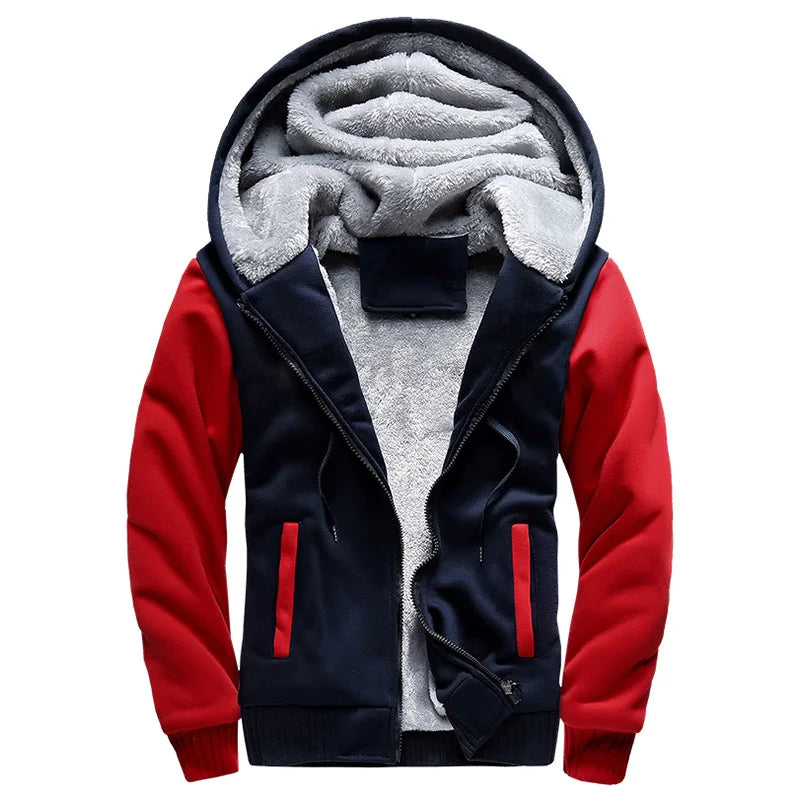Amawinc Jack Veste À Capuche D'Hiver Pour Homme Avec Doublure Polaire Épaisse Manches Camouflage