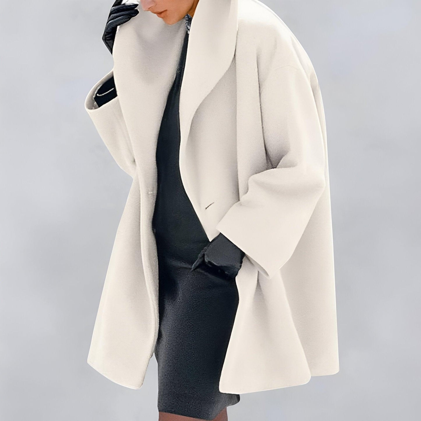 Alices eleganter Wollmantel