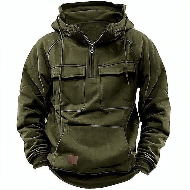 Coole Kapuzenjacke mit Tasche für Herren