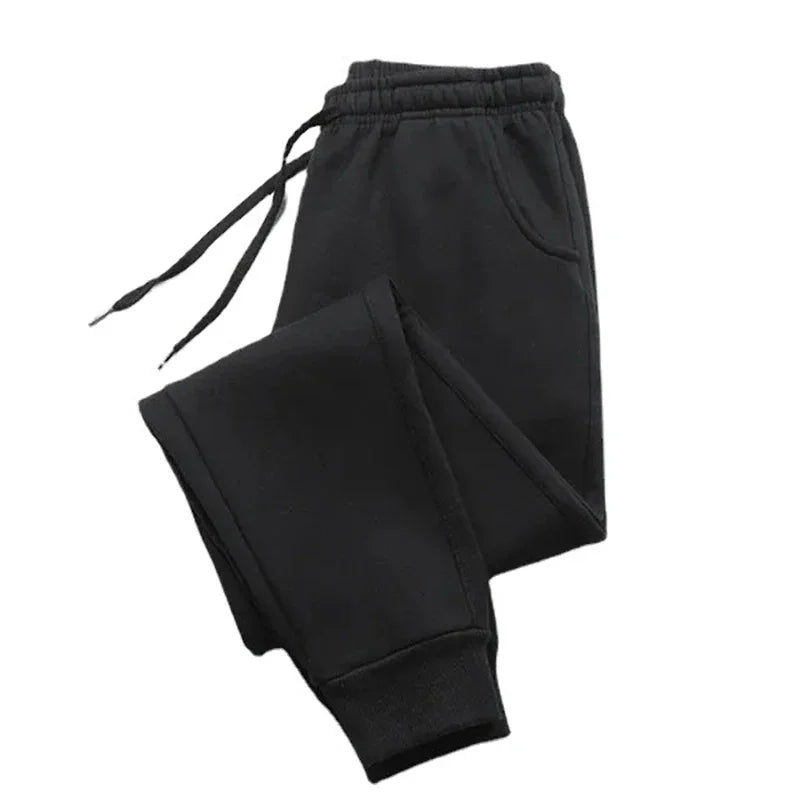 Pantalon De Survêtement Polaire Joshua Amawinc Décontracté Automne Hiver Chaud Respirant Pour Détente Et Salle De Gym