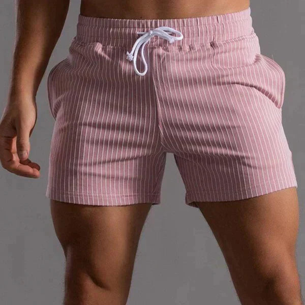 Shorts De Bain Pour Homme À Séchage Rapide Coupe Ajustée Mi Cuisse Avec Cordon De Serrage Plage Vacances