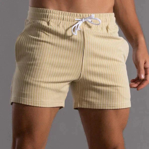 Shorts De Bain Pour Homme À Séchage Rapide Coupe Ajustée Mi Cuisse Avec Cordon De Serrage Plage Vacances