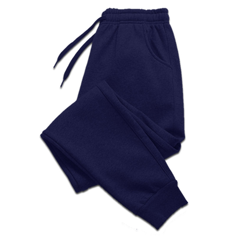 Pantalon Jogger Homme Julian Sportif Décontracté Bleu Marine Pour Salle De Sport Et Course Polyvalent Confortable