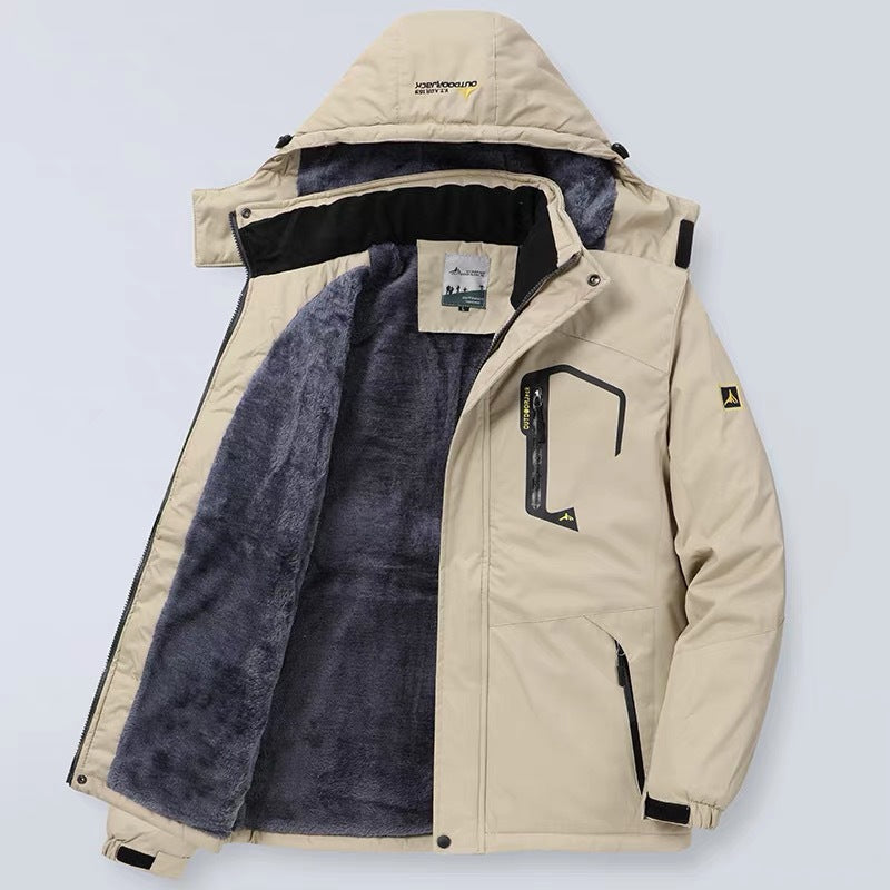 Veste Imperméable Homme Capuche Résistante Au Vent Avec Poches Zippées Nordisk Flair Pour Randonnée