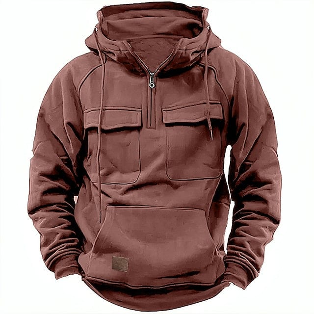 Coole Kapuzenjacke mit Tasche für Herren