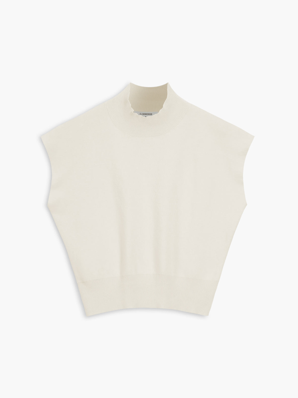 Amawinc Gilet Pull Uni Décontracté En Maille Avec Légère Élasticité Pour Confort Toute La Journée
