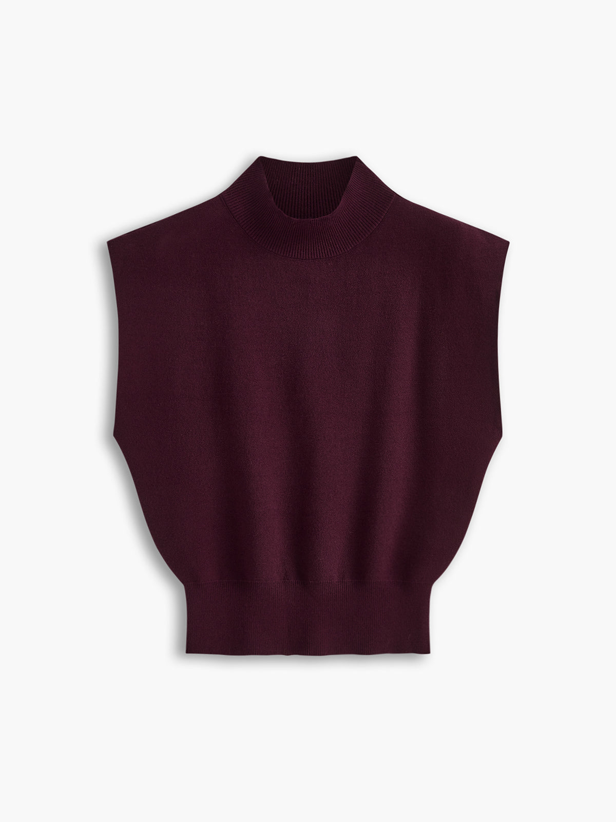Amawinc Gilet Pull Uni Décontracté En Maille Avec Légère Élasticité Pour Confort Toute La Journée