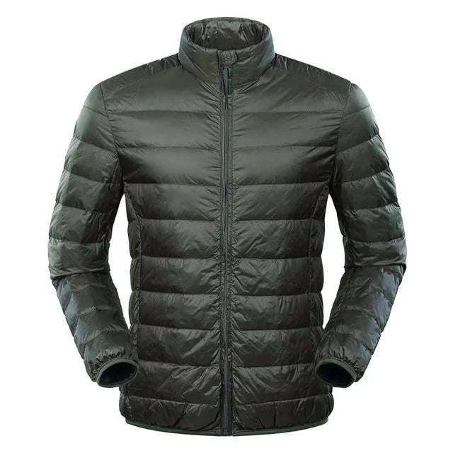 Leon Doudoune Ultra Légère Homme Amawinc Imperméable Chaleur Pour Temps Froids Activités Extérieures Et Vie Quotidienne