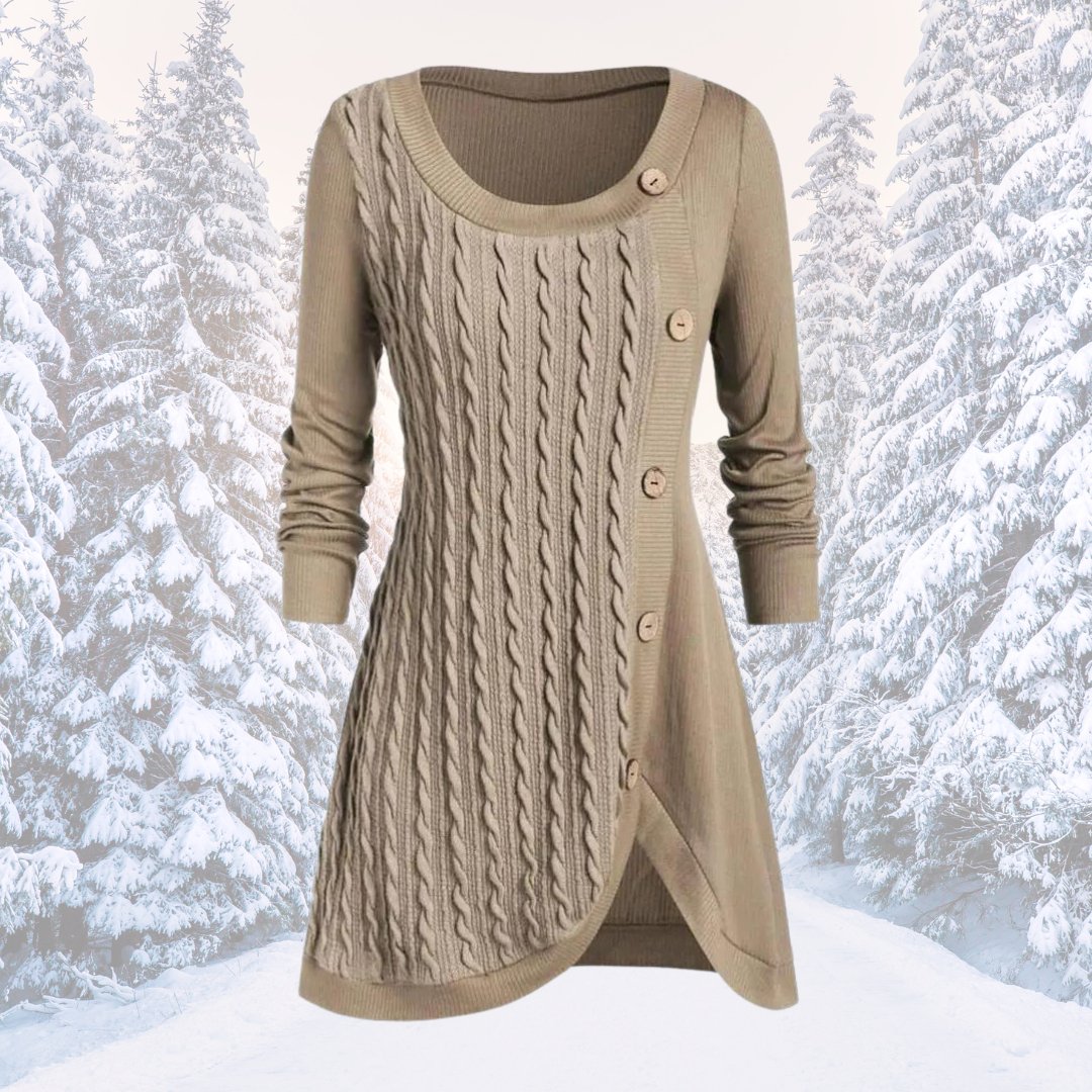 Elegantes und warmes Pulloverkleid von Arlene