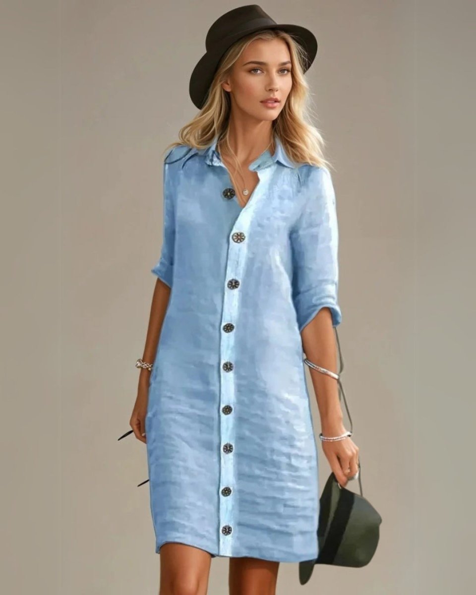 Lunara: Ein verspieltes Hemdblusenkleid