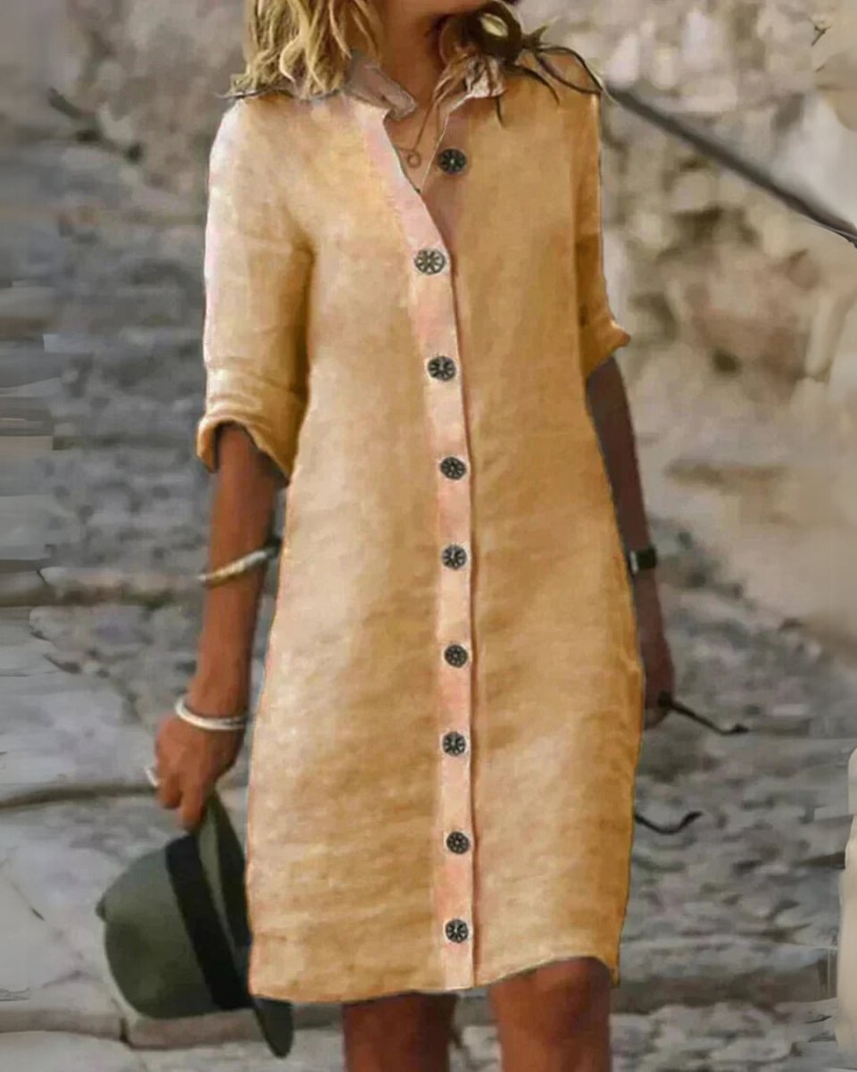 Lunara: Ein verspieltes Hemdblusenkleid