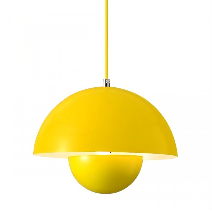 Lampe mit Makrone Blütenknospen-Design