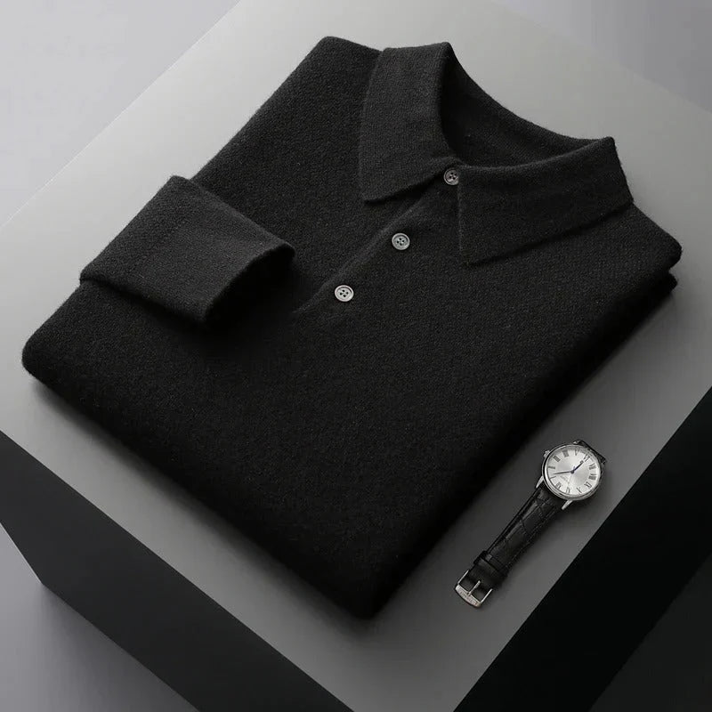 Alexander Kaschmir Polo Pullover