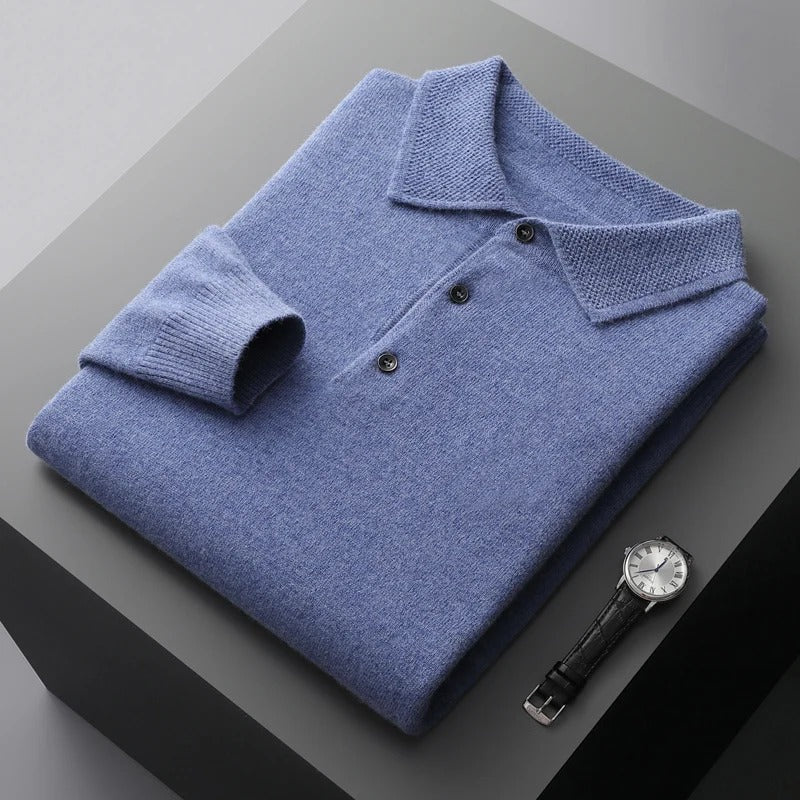 Alexander Kaschmir Polo Pullover