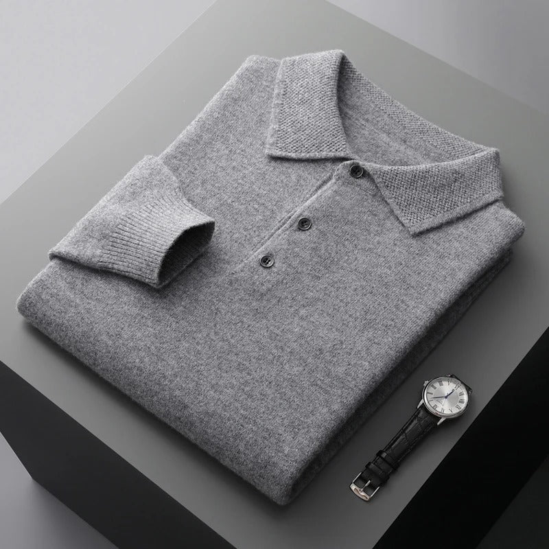 Alexander Kaschmir Polo Pullover