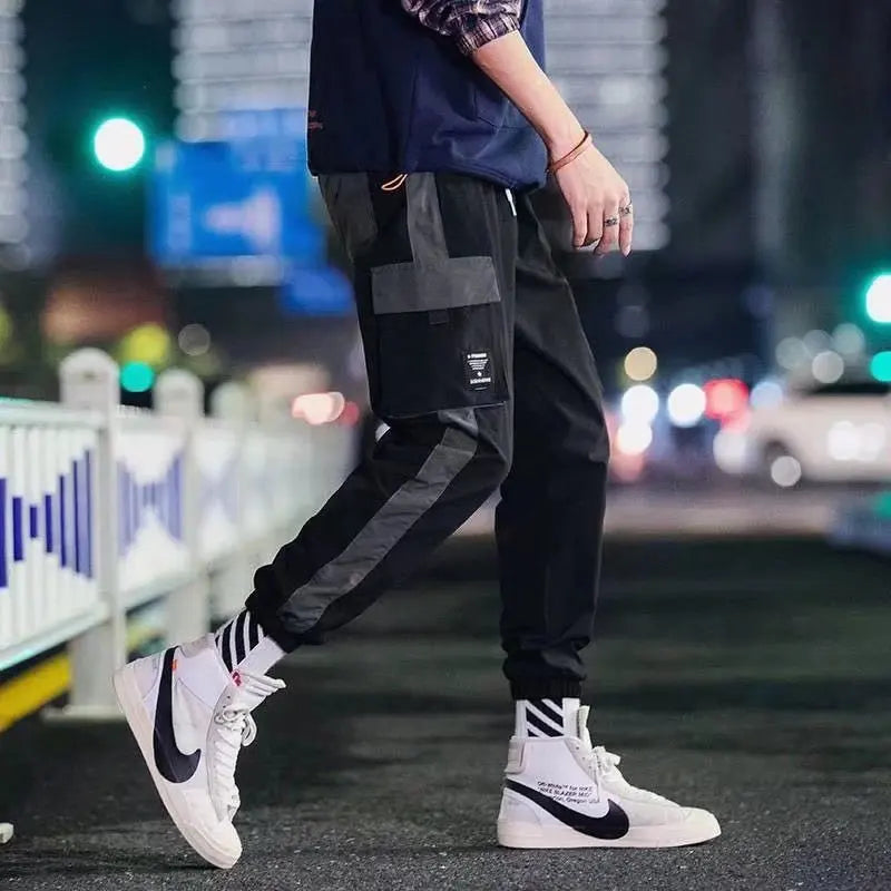 Pantalon Cargo Large Pour Homme Hip Hop Streetwear Confort Quotidien Mode Urbaine