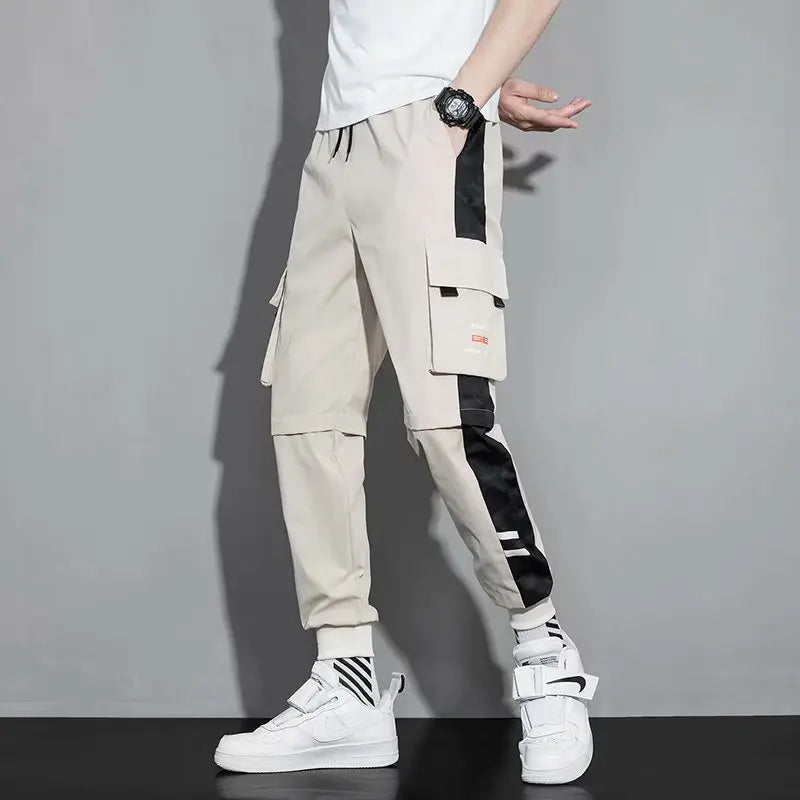 Pantalon Cargo Large Pour Homme Hip Hop Streetwear Confort Quotidien Mode Urbaine