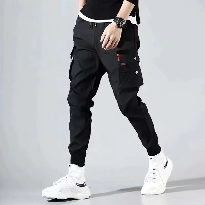 Pantalon Cargo Large Pour Homme Hip Hop Streetwear Confort Quotidien Mode Urbaine