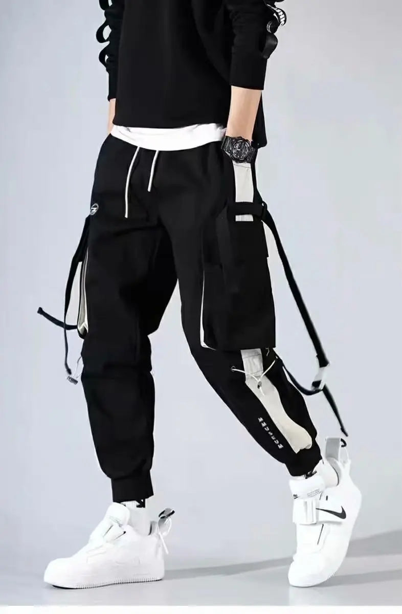 Pantalon Cargo Large Pour Homme Hip Hop Streetwear Confort Quotidien Mode Urbaine