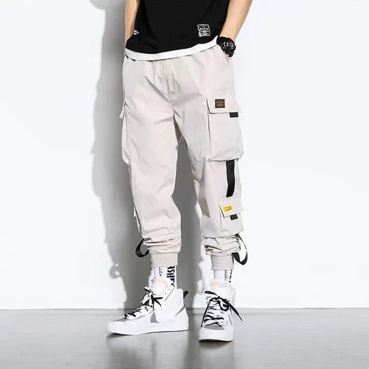 Pantalon Cargo Large Pour Homme Hip Hop Streetwear Confort Quotidien Mode Urbaine