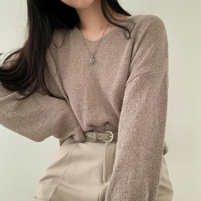 Mariselle Cardigan Tricot Élégant pour Femmes Confortable et Polyvalent pour Toutes Occasions