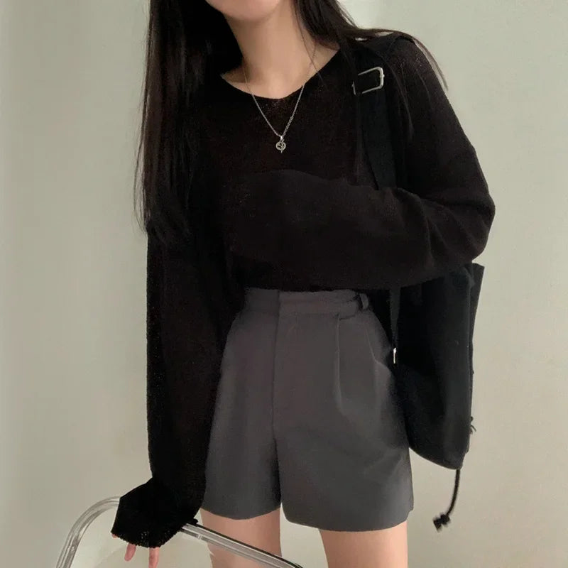 Mariselle Cardigan Tricot Élégant pour Femmes Confortable et Polyvalent pour Toutes Occasions