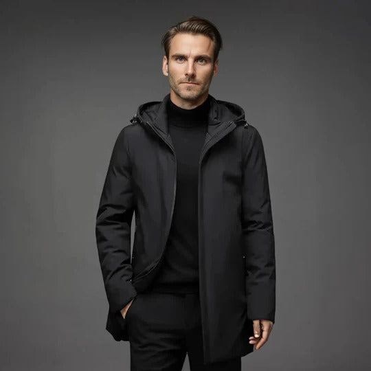 Parka Hiver Pour Homme Avec Doublure Interieure Et Multiples Poches Pour Temps Froids Quotidiens Par Amawinc
