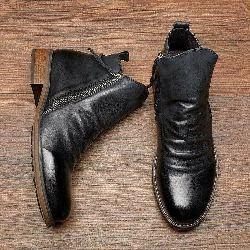 Edle Herren-Lederstiefel - Gru