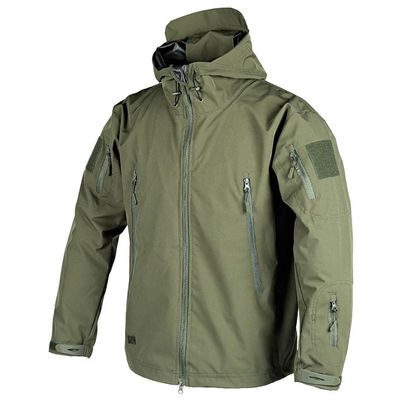 Veste Plein Air Femme Imperméable Capuche Poches Zip Manches Ajustables Résistante Aux Intempéries Léger Design Moderne