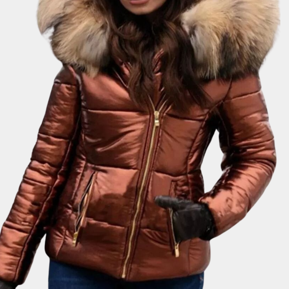 Damen Kapuzenjacke mit warmer Futter