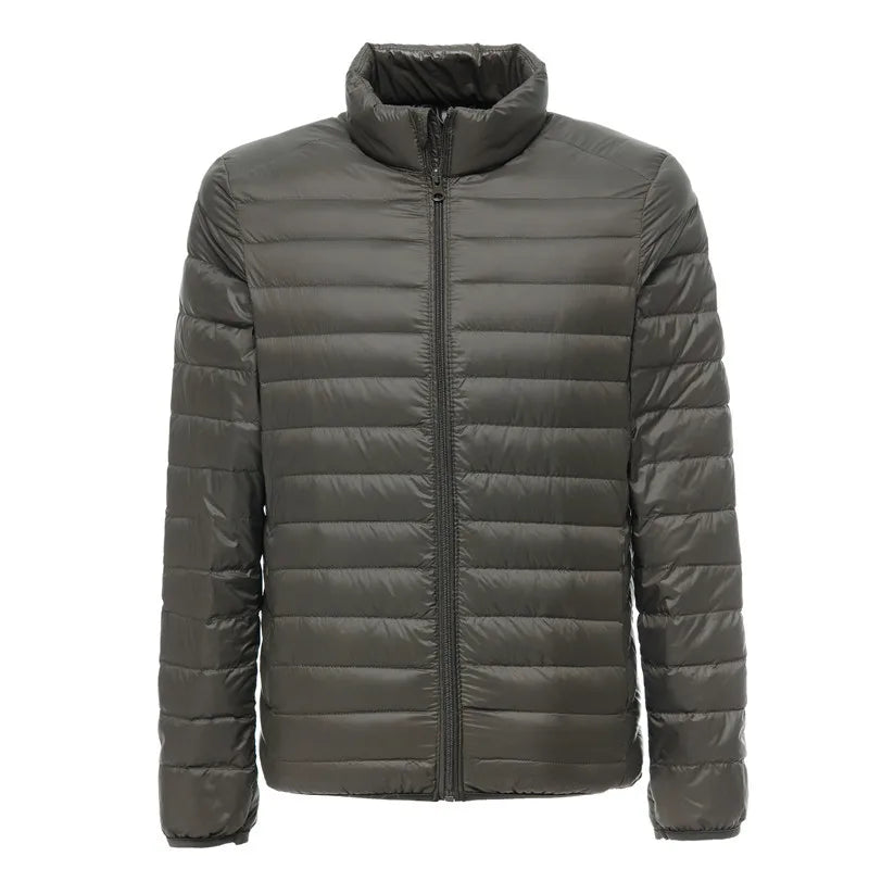 Amawinc Nathan Homme Veste Matelassée Légère Imperméable Compacte Pour Plein Air Hiver