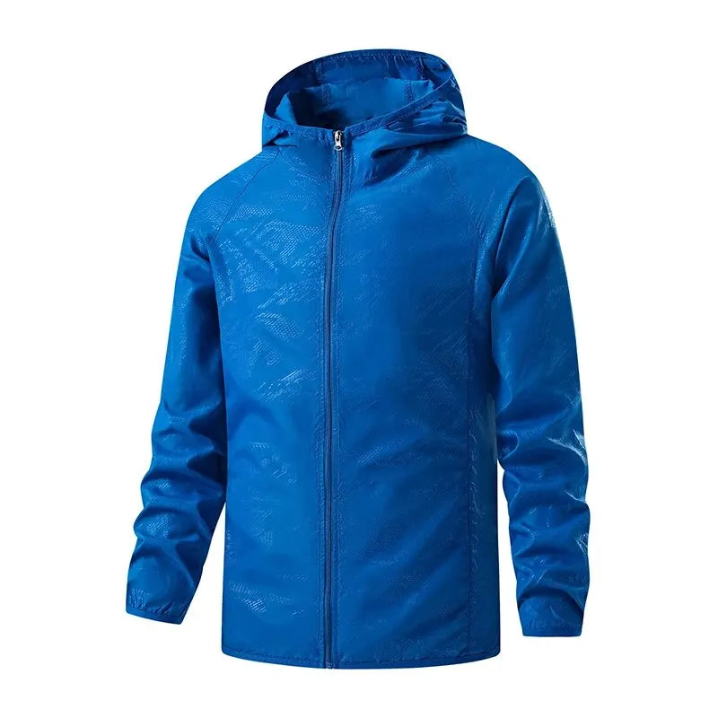 Olivia Veste Coupe Vent Imperméable Unisexe Légère Pour Randonnée Et Camping Toute Saison Avec Quatre Poches