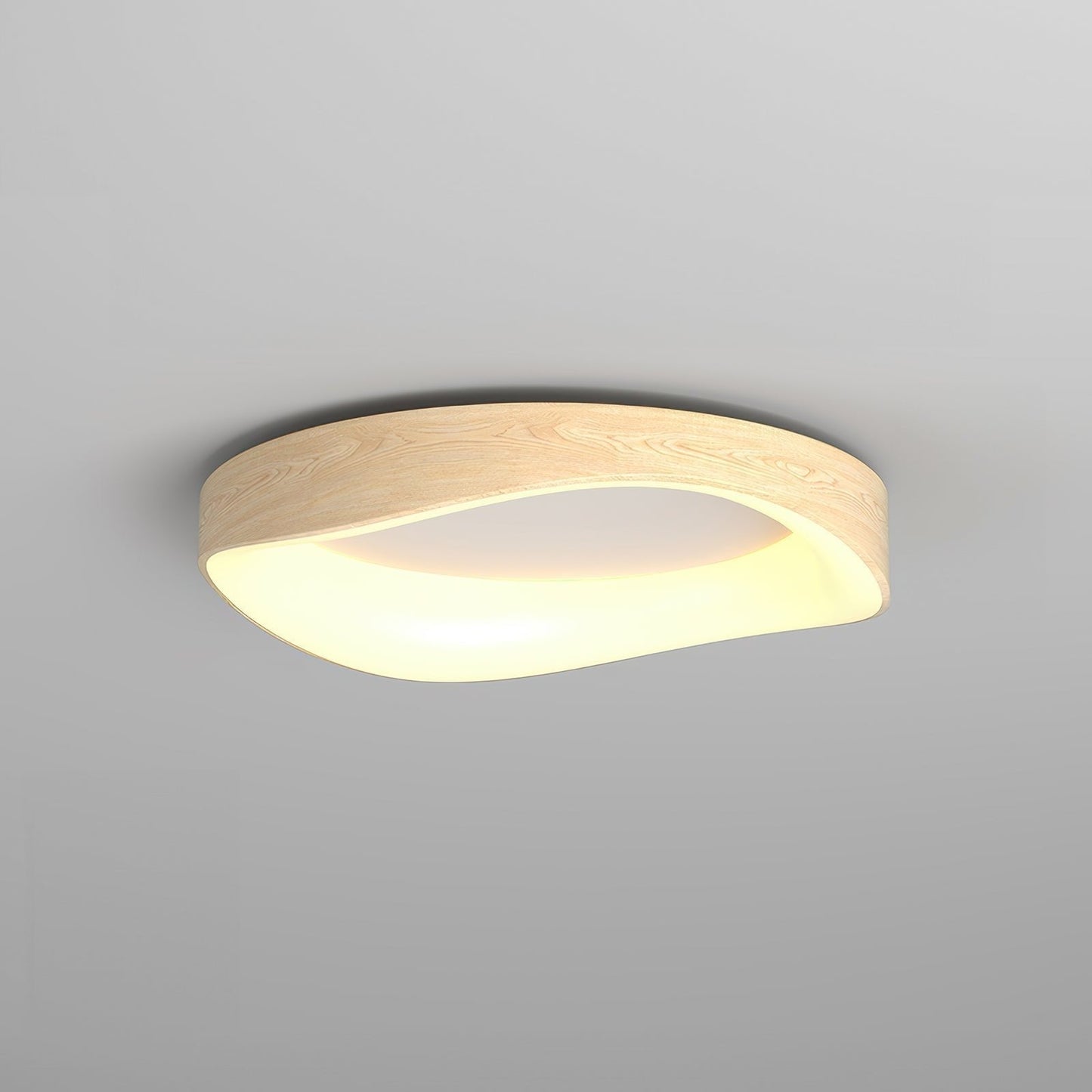 Artistically Designed Nordic Wooden Ceiling Light