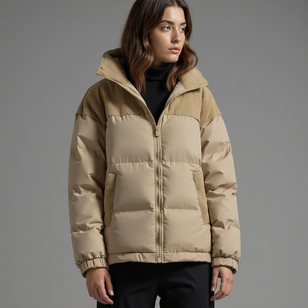 Elli Corduroy Puffer Jacket