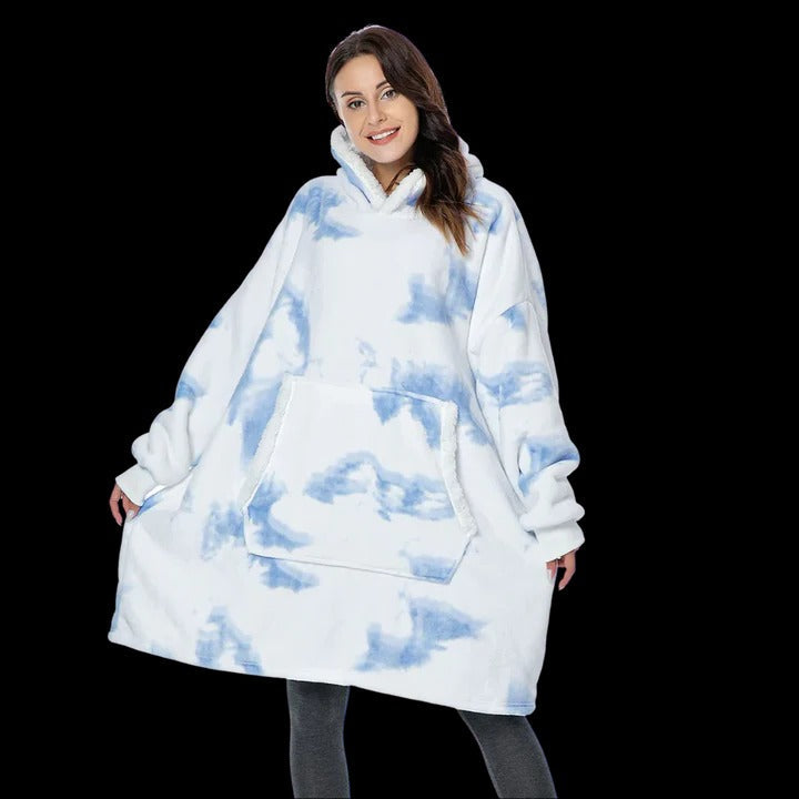 Hoodie Couverture Géante Ultra Douillette Pour Maison Et Activités Extérieures Confort Abordable