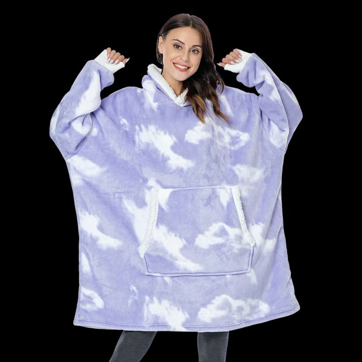 Hoodie Couverture Géante Ultra Douillette Pour Maison Et Activités Extérieures Confort Abordable