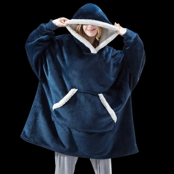 Hoodie Couverture Géante Ultra Douillette Pour Maison Et Activités Extérieures Confort Abordable