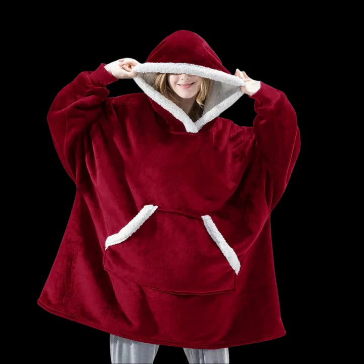 Hoodie Couverture Géante Ultra Douillette Pour Maison Et Activités Extérieures Confort Abordable