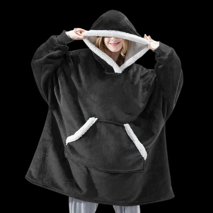 Hoodie Couverture Géante Ultra Douillette Pour Maison Et Activités Extérieures Confort Abordable