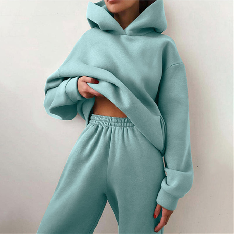 Harper Ensemble Deux Pièces Décontracté pour Femme Hoodie et Jogger à Coupe Décontractée