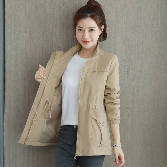 Brooklyn Trench Imperméable Étanche Pour Femme Coupe Décontractée Élégante Idéale Pour Sorties Quotidiennes